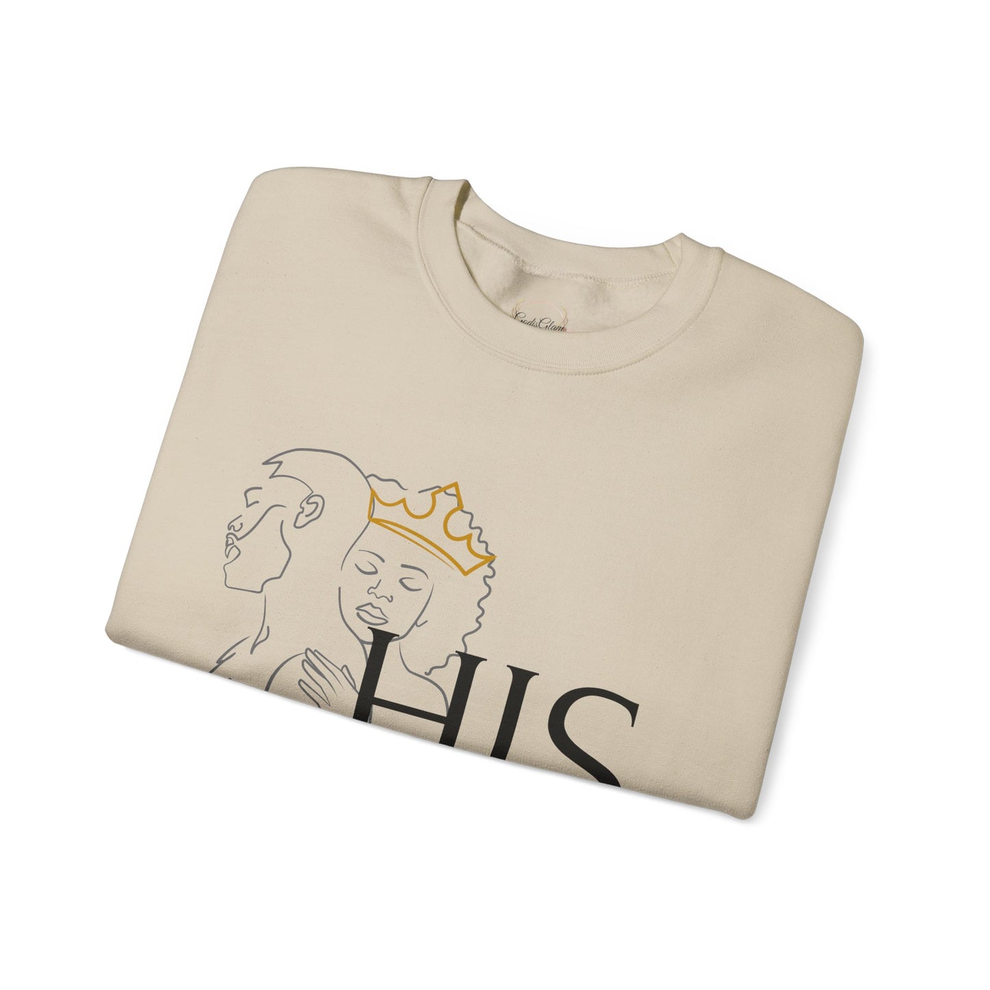 HER Covering HIS Peace Unisex Heavy Blend™ Crewneck Sweatshirt