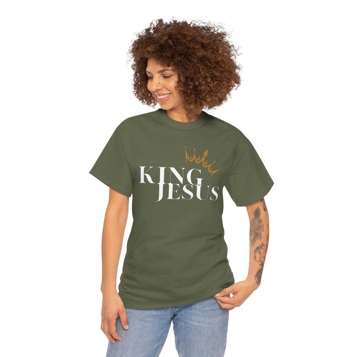 King Jesus - Unisex Heavy Cotton Tee