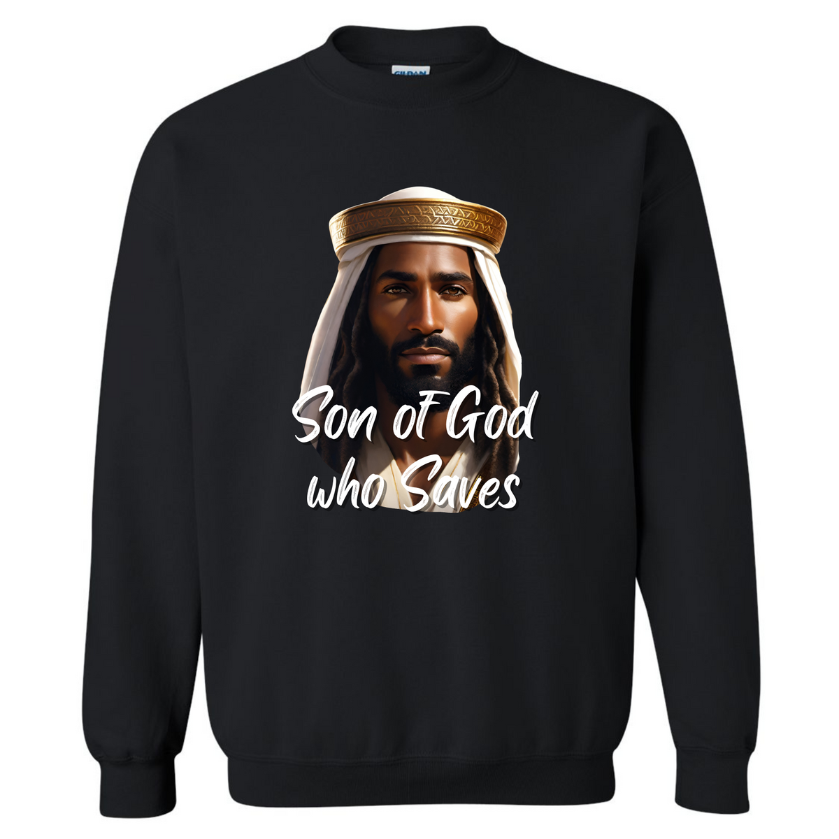 Black Jesus - Son of God who Saves Sweatshirt
