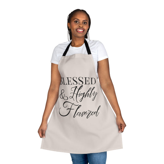 BLESSED & Highly Flavored Apron