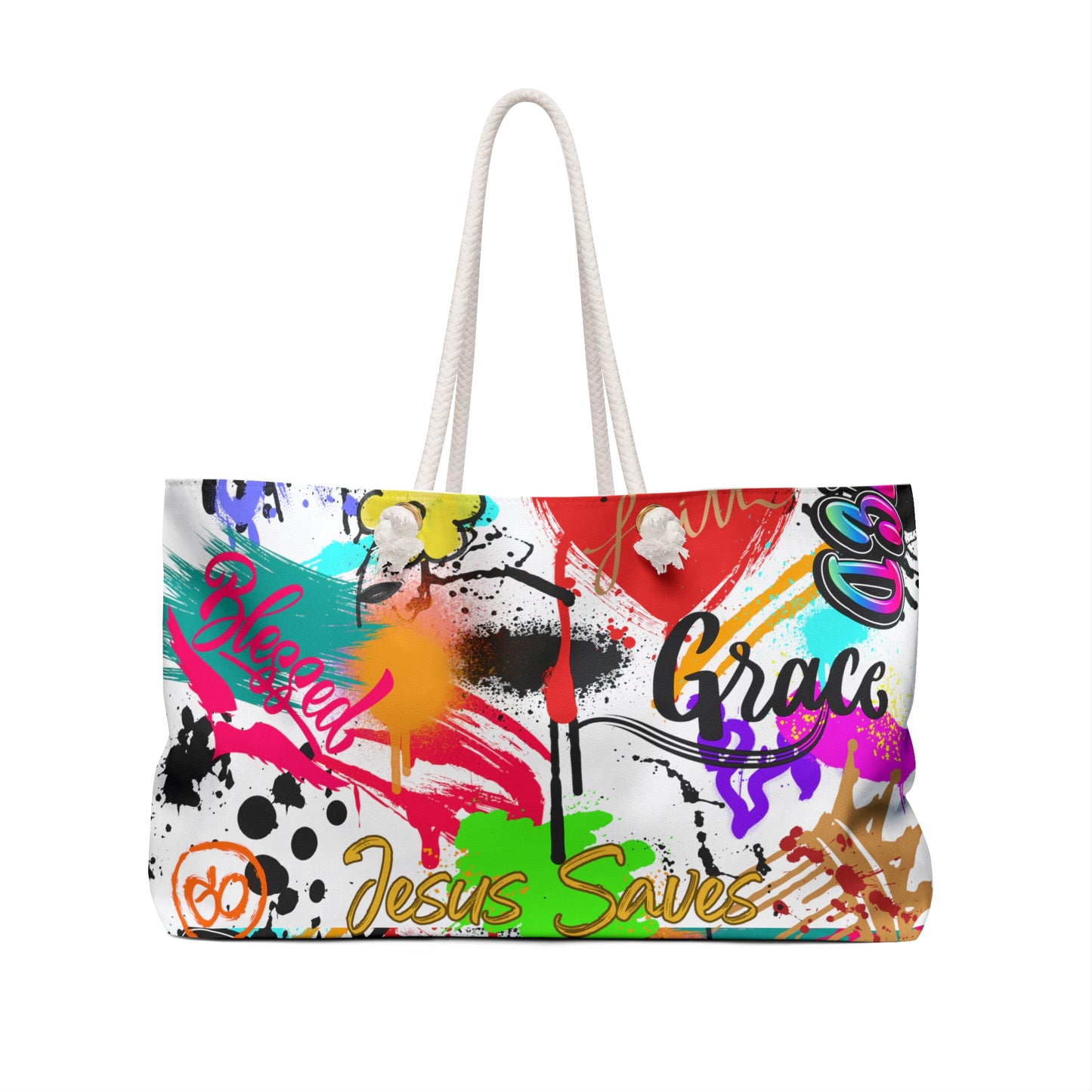 Graffiti Weekender Bag