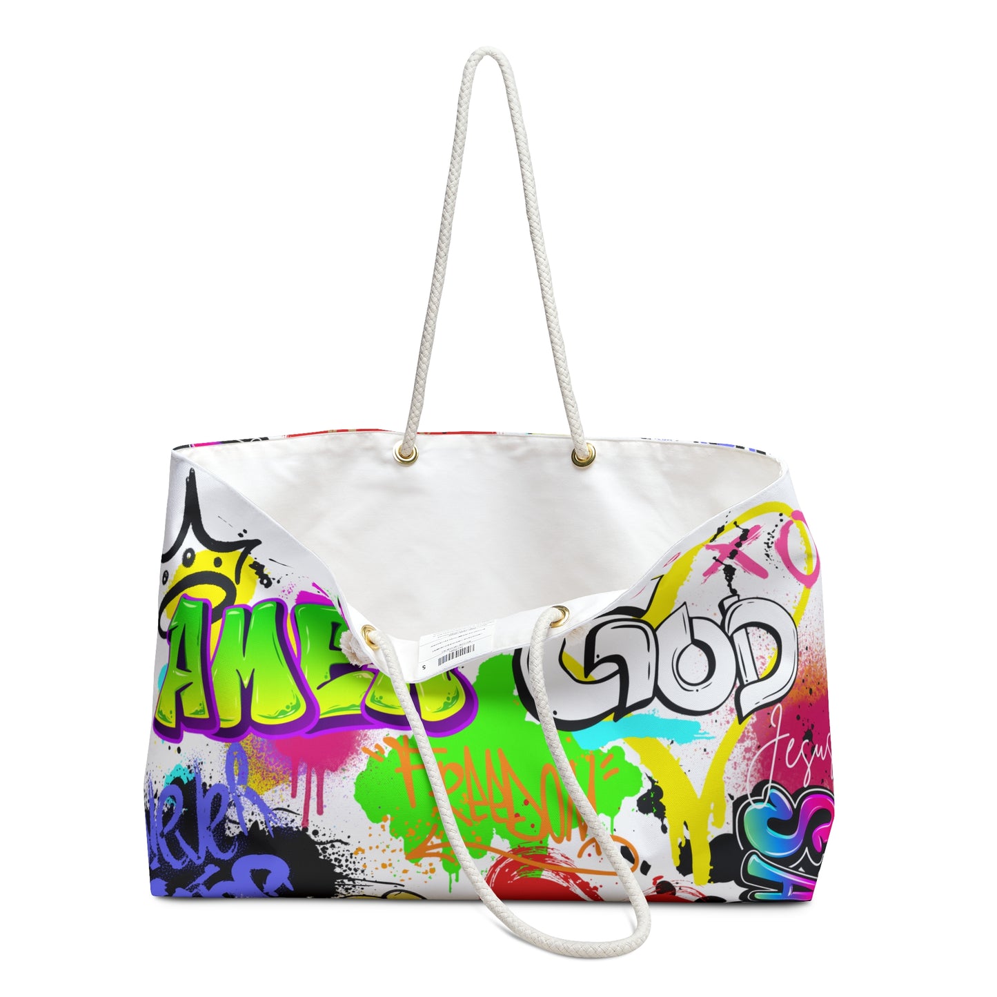 Graffiti Weekender Bag