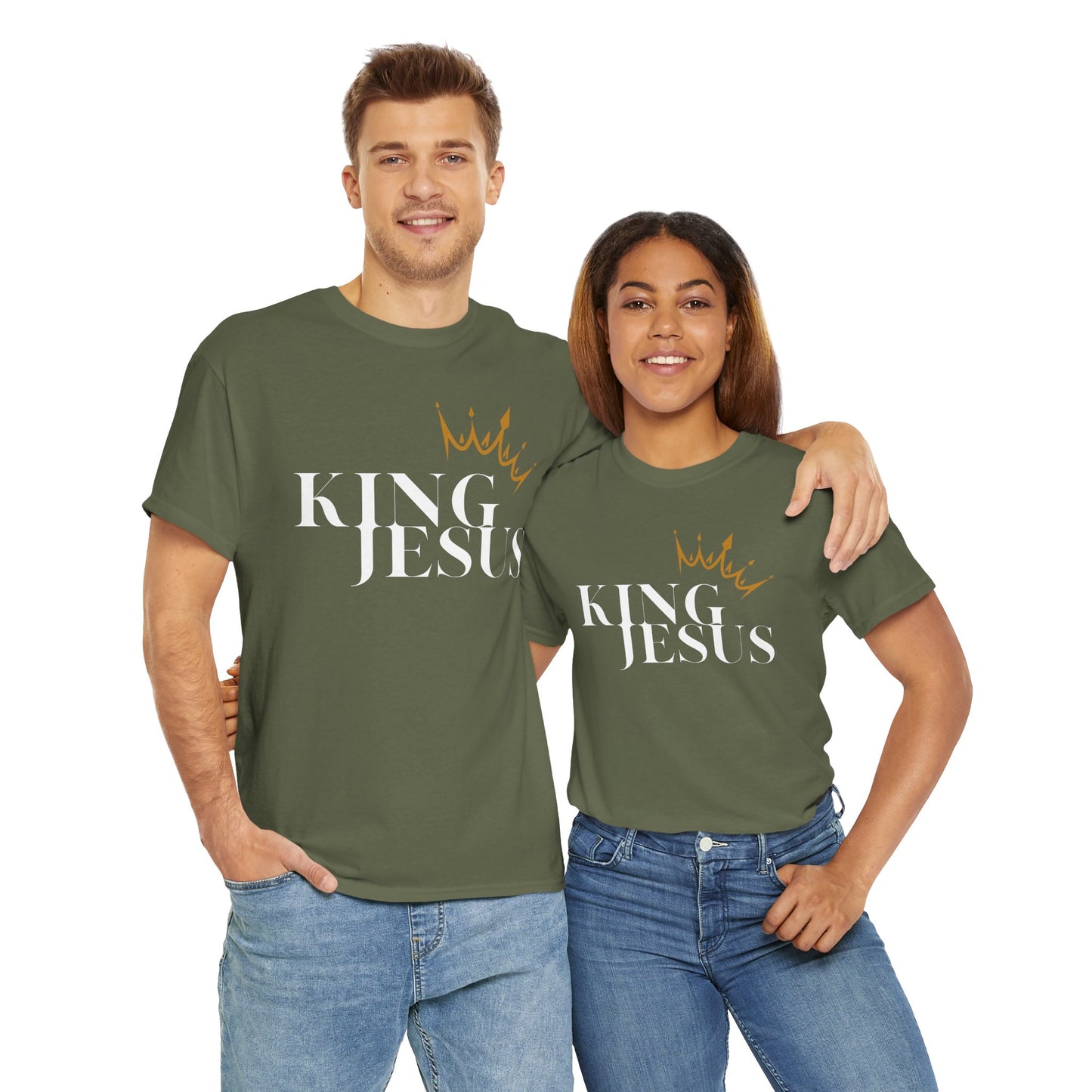 King Jesus - Unisex Heavy Cotton Tee