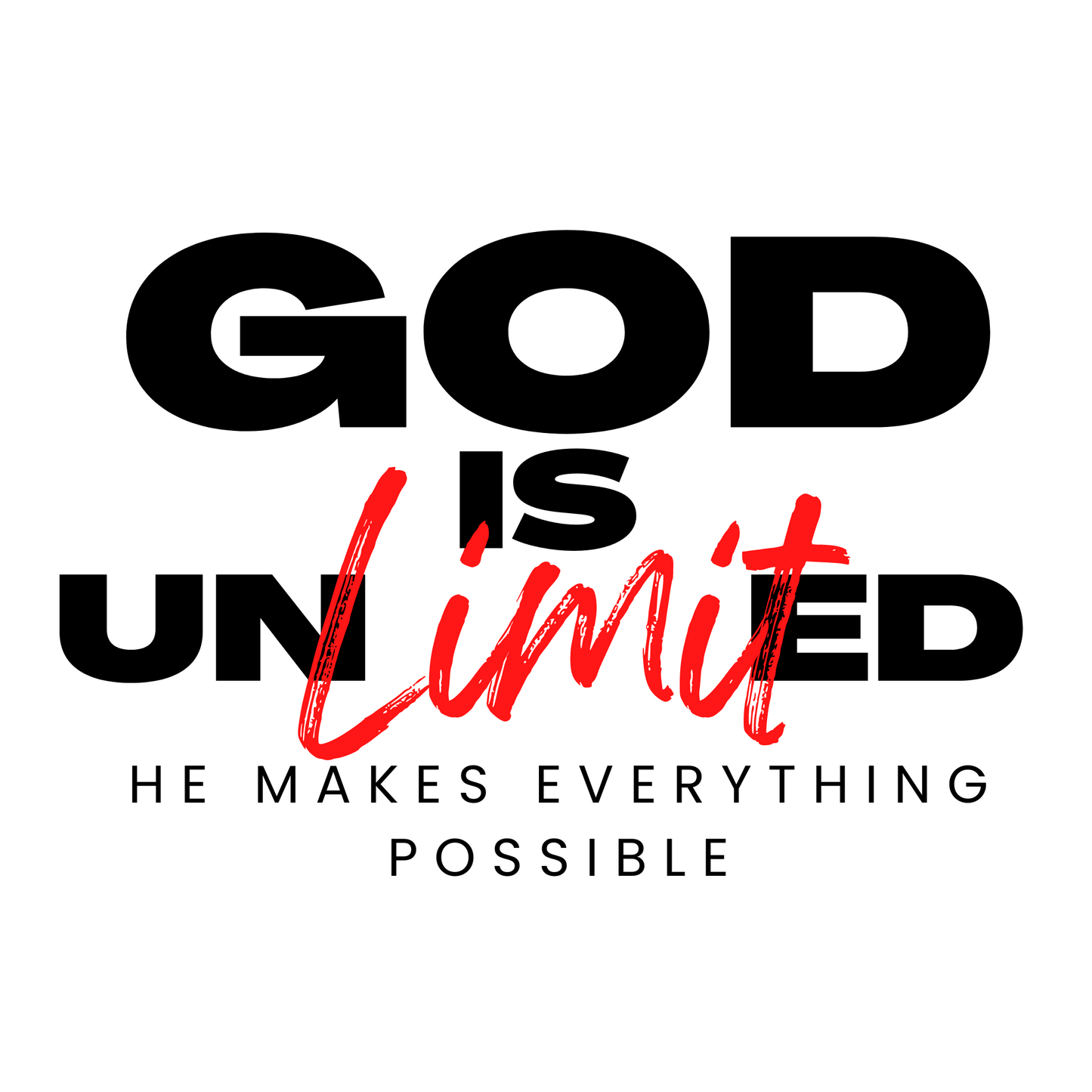 GOD is Unlimited