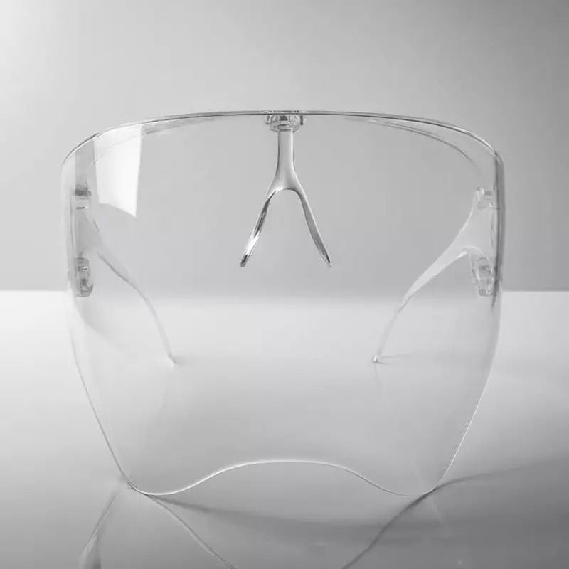 clear dome face shield